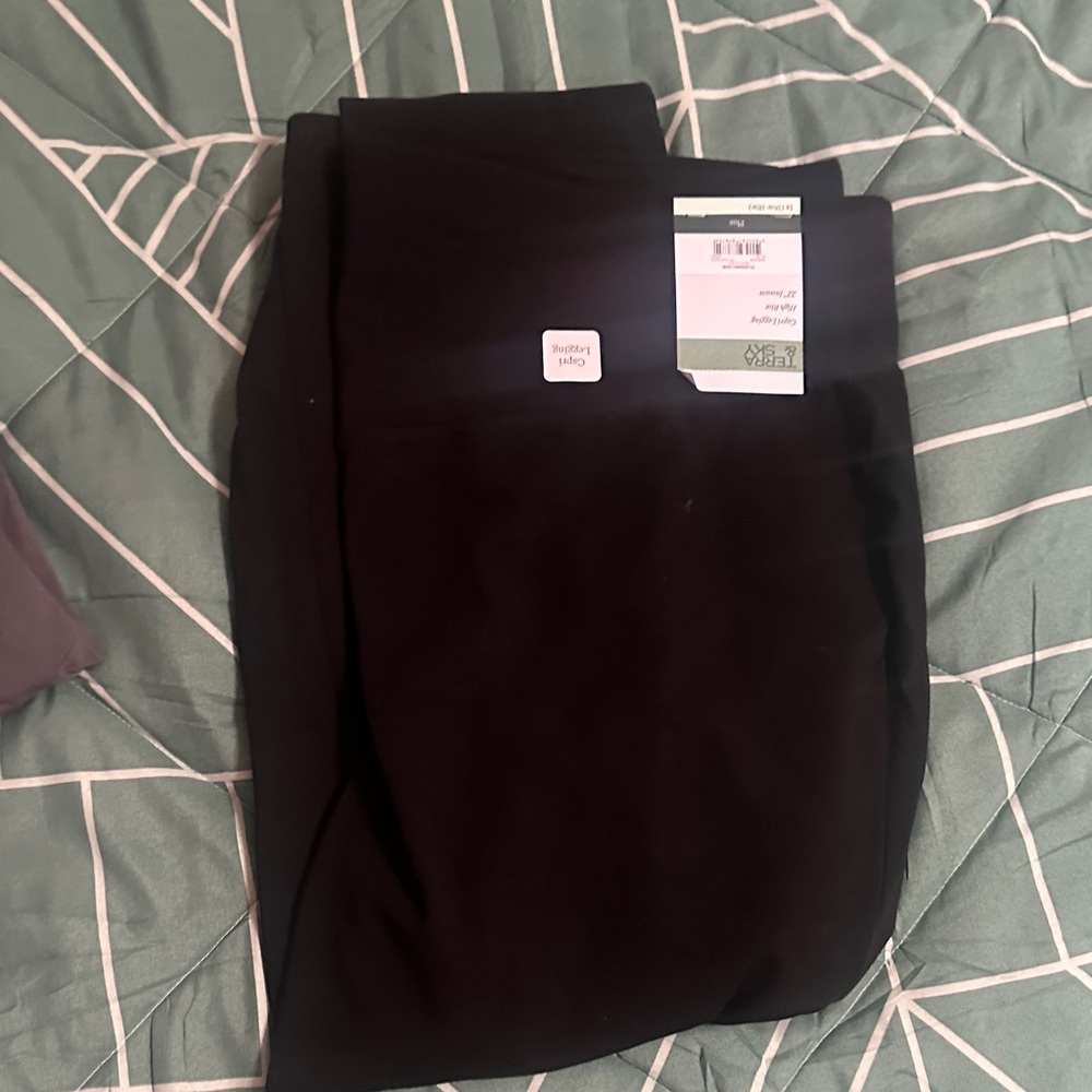 Terra & Sky Black Leggings